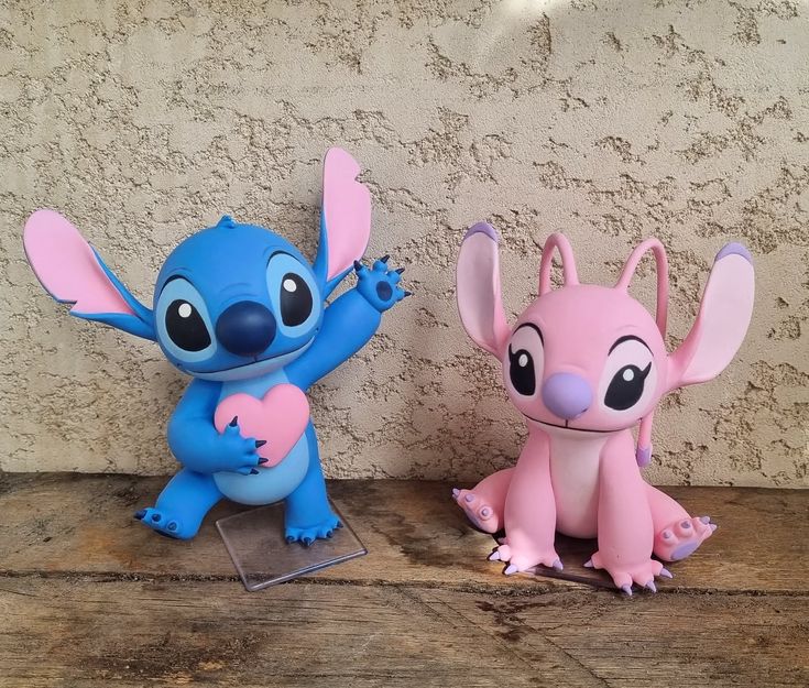 Miniaturas — Stitch y Angel